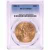 Image 1 : 1885-S $20 Liberty Head Double Eagle Gold Coin PCGS MS61