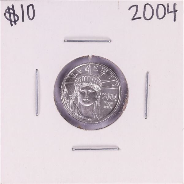 2004 $10 Platinum American Eagle Coin