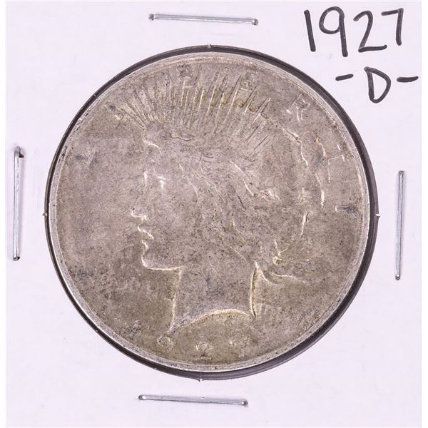 1927-D $1 Peace Silver Dollar Coin