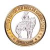 Image 1 : .999 Fine Silver Horseshoe Las Vegas, Nevada $10 Limited Edition Gaming Token