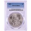 Image 1 : 1887 $1 Morgan Silver Dollar Coin PCGS MS64