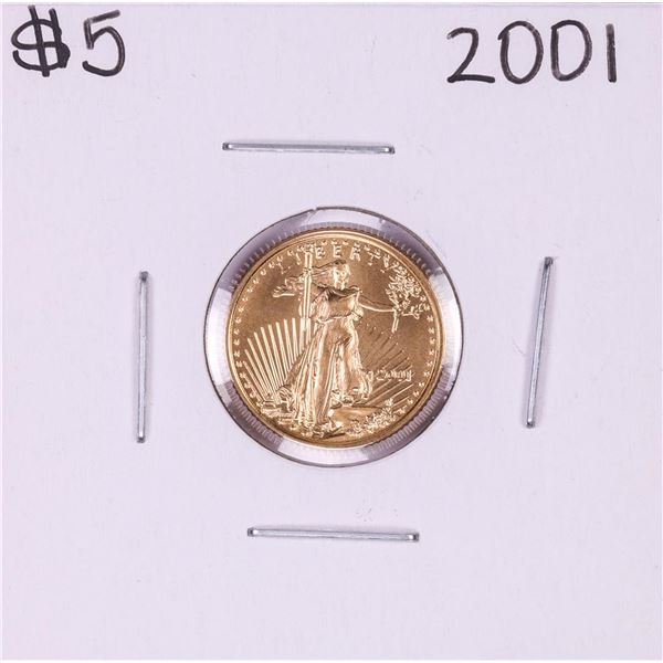 2001 $5 American Eagle Gold Coin