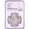 Image 1 : 1885-O $1 Morgan Silver Dollar Coin NGC MS64