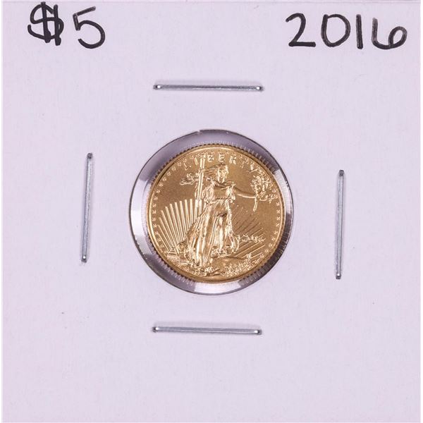 2016 $5 American Eagle Gold Coin