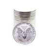 Image 2 : Roll of (20) Brilliant Uncirculated 1988 $1 American Silver Eagle Coins