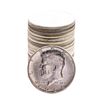 Image 1 : Roll of (20) Brilliant Uncirculated 1964 Kennedy Half Dollar Coins