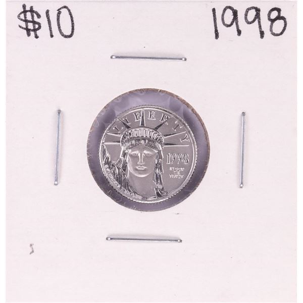1998 $10 Platinum American Eagle Coin