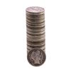 Image 1 : Roll of (50) Mixed Date Barber Dime Coins