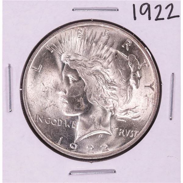 1922 $1 Peace Silver Dollar Coin