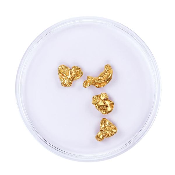 Lot of Gold Nuggets 2.05 grams Total Weight