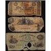 Image 1 : Lot of (3) Miscellaneous 1800's Obsolete Banknotes