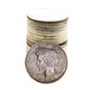 Image 1 : Roll of (20) Brilliant Uncirculated 1923 $1 Peace Silver Dollar Coins