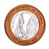 Image 1 : .999 Fine Silver New York New York Las Vegas, Nevada $10 Limited Edition Gaming Token