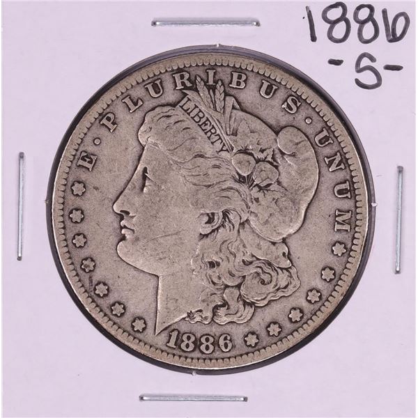 1886-S $1 Morgan Silver Dollar Coin