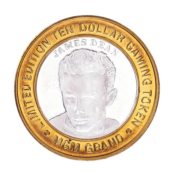 .999 Silver MGM Grand Las Vegas $10 Casino Limited Edition Gaming Token