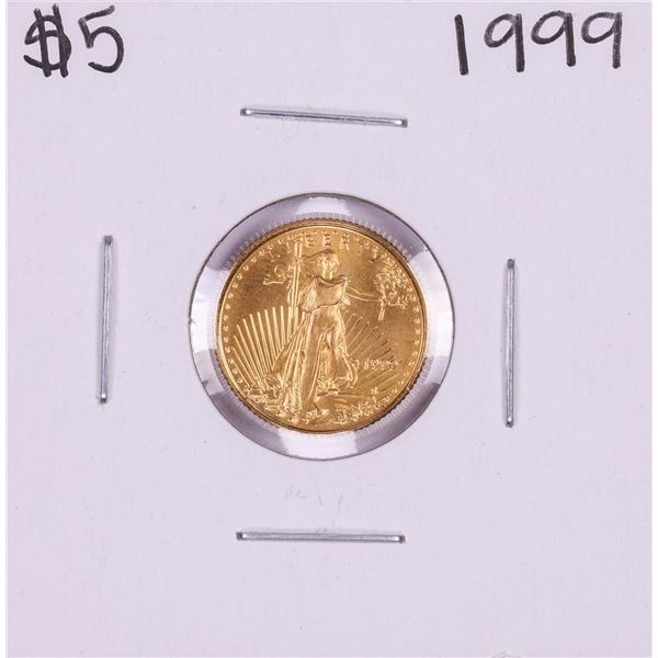 1999 $5 American Eagle Gold Coin