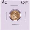 Image 1 : 2016 $5 American Eagle Gold Coin