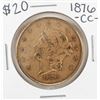 Image 1 : 1876-CC $20 Liberty Head Double Eagle Gold Coin