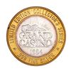 Image 1 : .999 Fine Silver Grand Casino $10 Limited Edition Gaming Token