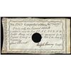 Image 1 : February 23, 1790 State of Connecticut Interest Certificate Colonial Note