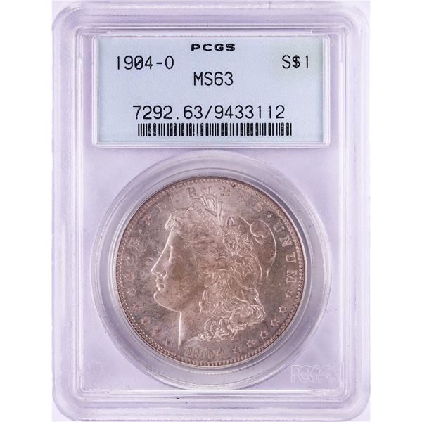 1904-O $1 Morgan Silver Dollar Coin PCGS MS63
