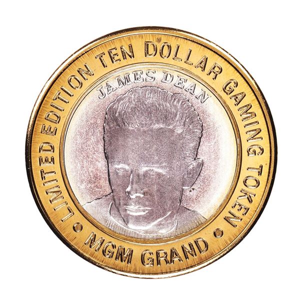 .999 Silver MGM Grand Las Vegas $10 Casino Limited Edition Gaming Token