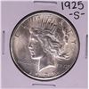 Image 1 : 1925-S $1 Peace Silver Dollar Coin