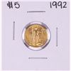 Image 1 : 1992 $5 American Eagle Gold Coin