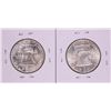 Image 2 : Lot of (2) 1951-D Franklin Half Dollar Coins