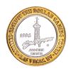 Image 2 : .999 Silver Stratosphere Las Vegas, NV $10 Casino Limited Edition Gaming Token