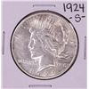 Image 1 : 1924-S $1 Peace Silver Dollar Coin