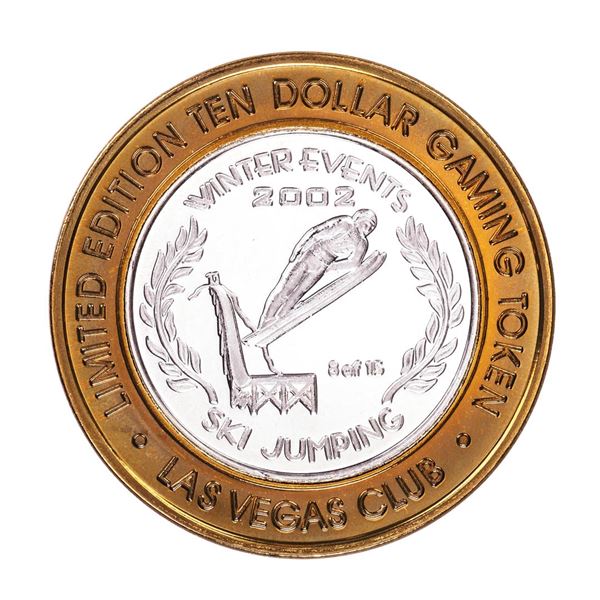 .999 Fine Silver Las Vegas Club, Nevada $10 Casino Limited Edition Gaming Token