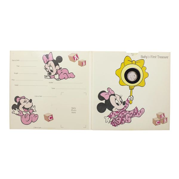 Rarities Mint Baby's First Treasure It's A Baby Girl 1/10 oz. Fine Silver Round