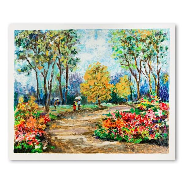 Polak (1922-2008) "In the Park" Limited Edition Serigraph
