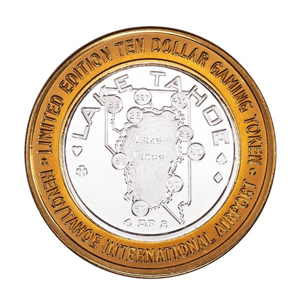 .999 Silver Fly RNO Reno Tahoe $10 Casino Limited Edition Gaming Token