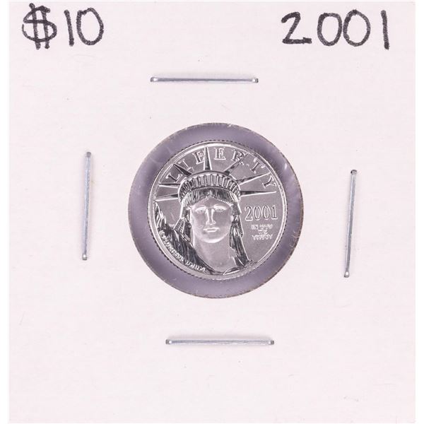 2001 $10 Platinum American Eagle Coin