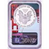 Image 2 : 2018-S $1 Proof American Silver Eagle Coin NGC PF69 Ultra Cameo Bridge Core