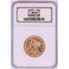 Image 1 : 1893 $10 Liberty Head Eagle Gold Coin NGC MS63
