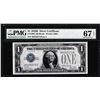 Image 1 : 1928B $1 Funnyback Silver Certificate Note Fr.1602 PMG Superb Gem Uncirculated 67EPQ