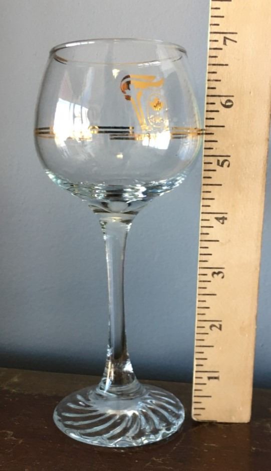 SIX Petro Canada 1988 Calgary Winter Olympics Wine Glasses Long Stem