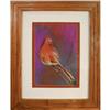 Colorful Bird, Original Pastel by R. Brown #1849545