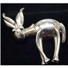 LOVELY KLING SILVER BROOCH - DONKEY #1849609