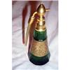 Antique Brass & Glass 1880 Perfume Bottle #1849644