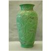Chinese  Apple  Green  Glazed  Porcelain  Vase #1849683
