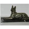 Image 1 : Reclining dog on marble base #1849712