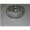 9 row dombed rhinestone bracelet #1849726