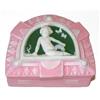 Schafer & Vater Pink Jasperware Dresser Box #1849751