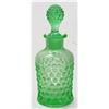 Duncan Miller Green Hobnail Perfume Bottle #1849892