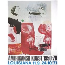 Rauschenberg Pop Art Amerikansk Kunst, 1950-70 #1850015