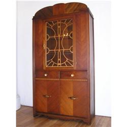 Deco China Cabinet / Breakfront #1850023